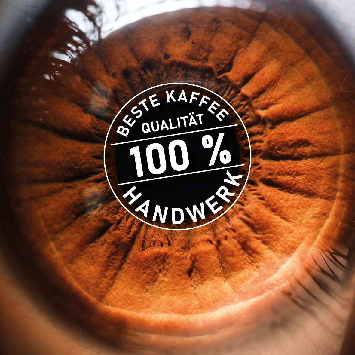 Espresso Geschenkpaket „soulful INTENSE“, Geschenk-Set: 3 x 250 g Kaffee Espresso kräftig, handgeröstet, ganze Bohne, schwarzer Geschenk-Karton, ein Teilstück vom originalen Kaffee-Sack