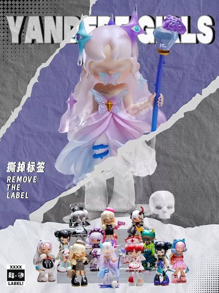 Yandere Girls ヤンデレガール トレーディングフィギュア 6個入り Yandere Girls ヤンデレガール トレーディングフィギュア 6個