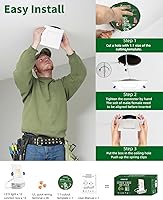 Vista 8 de zouzai Luz empotrable LED cuadrada de 4 pulgadas para cortes redondos, ultrafina 5CCT seleccionable y regulable con caja de conexiones, certificado