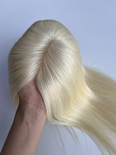 Miniatura 6 de 5.5 x 5.5 pulgadas 613 # - Toppers para el cabello con base transpirable para mujeres adelgazamiento del cabello o pérdida de cabello