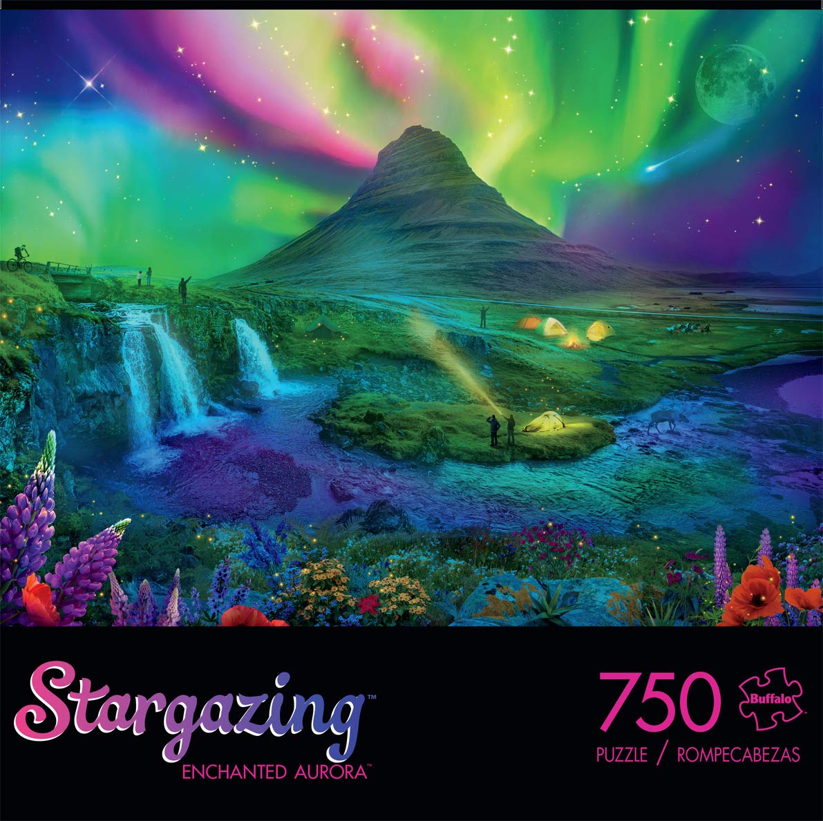 Buffalo Games - Aurora incantata - Puzzle da 750 pezzi