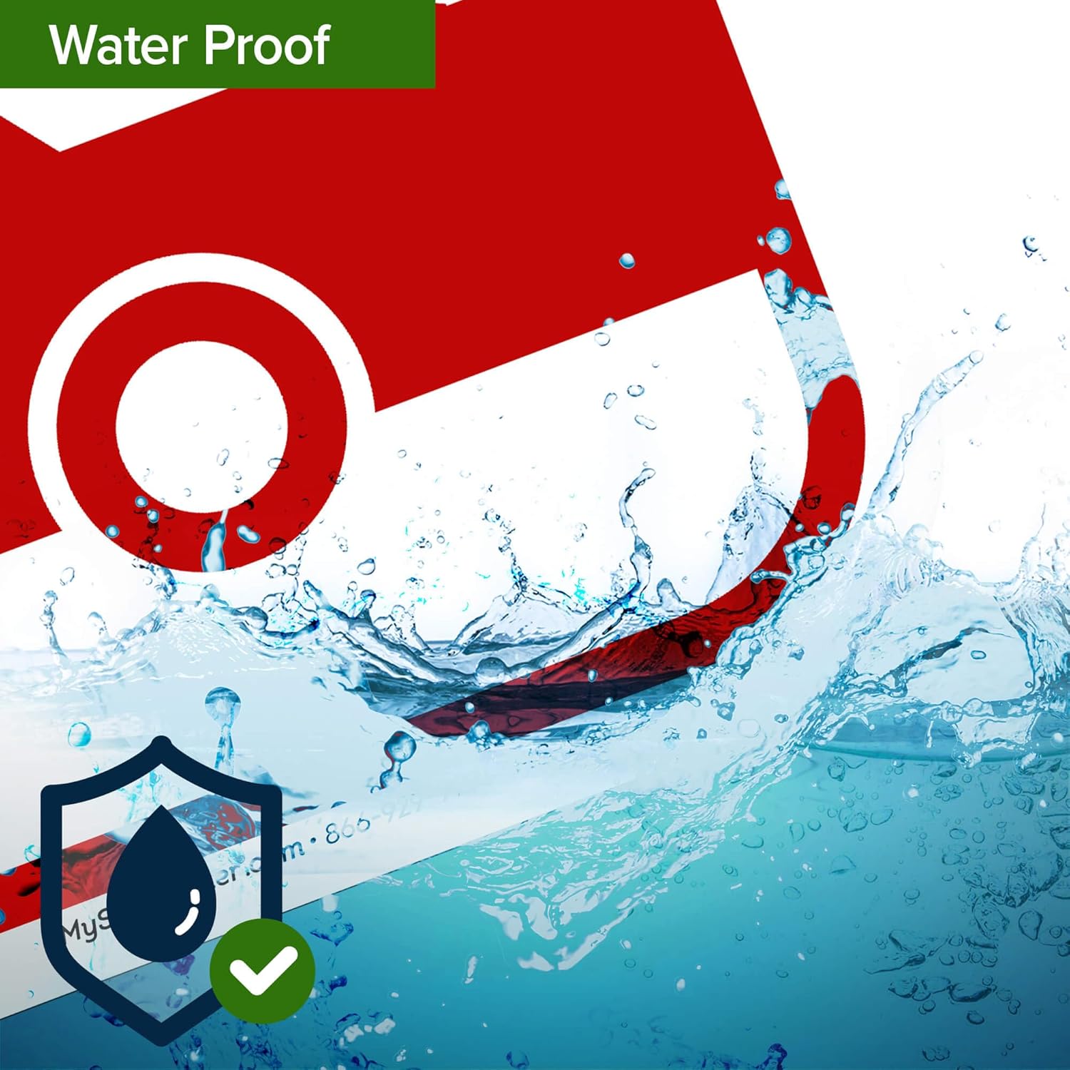 Private Property No Parking Violators Will Be Towed Away At Vehicle Owner's Expense Sign, 12"x18" Aluminum, Fade Resistance, Indoor/Outdoor Use, USA MADE By My Sign Center