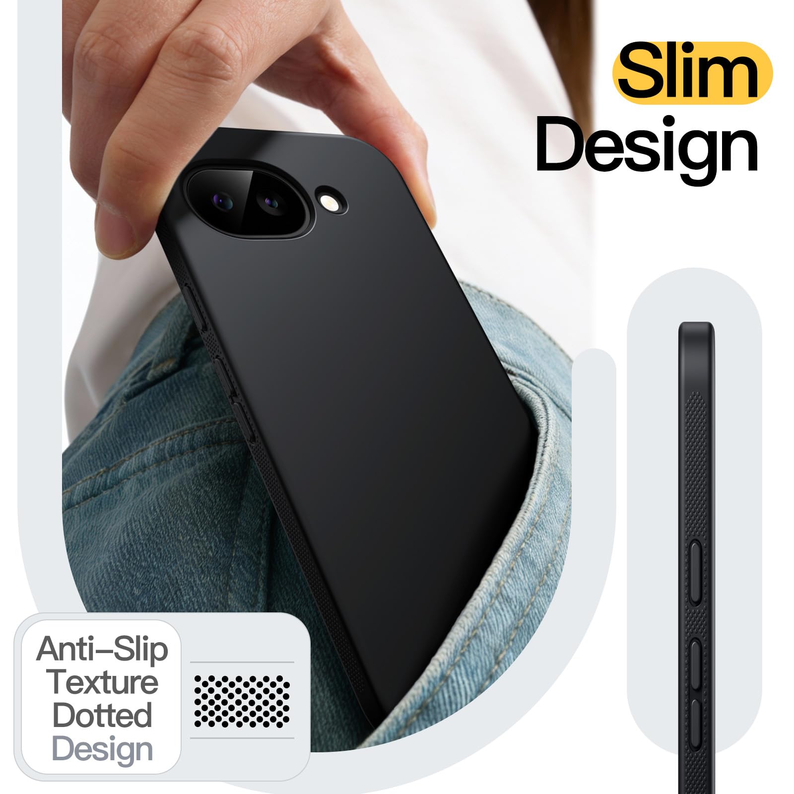 Pixel 10a Case - Slim & Anti-Slip -3