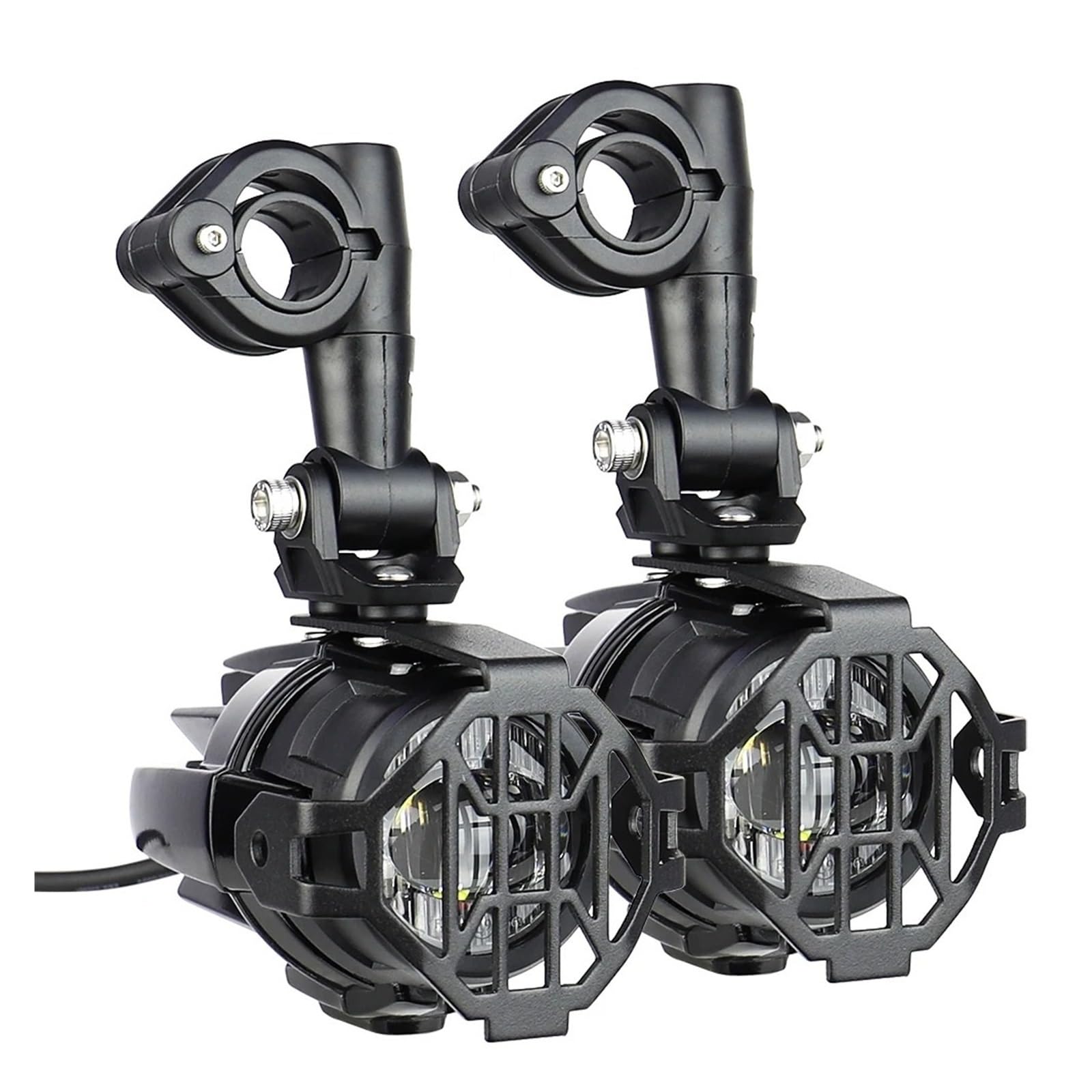 Faros auxiliares LED con protector para moto BMW R1250RT R1200RT 6