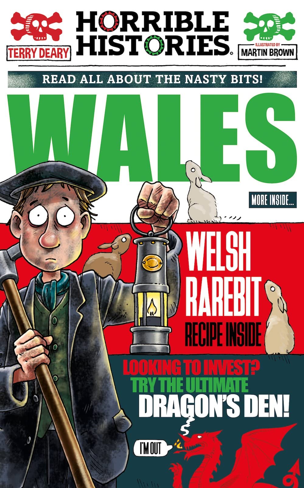 Wales (newspaper edition) by Terry Deary (Paperback Book)