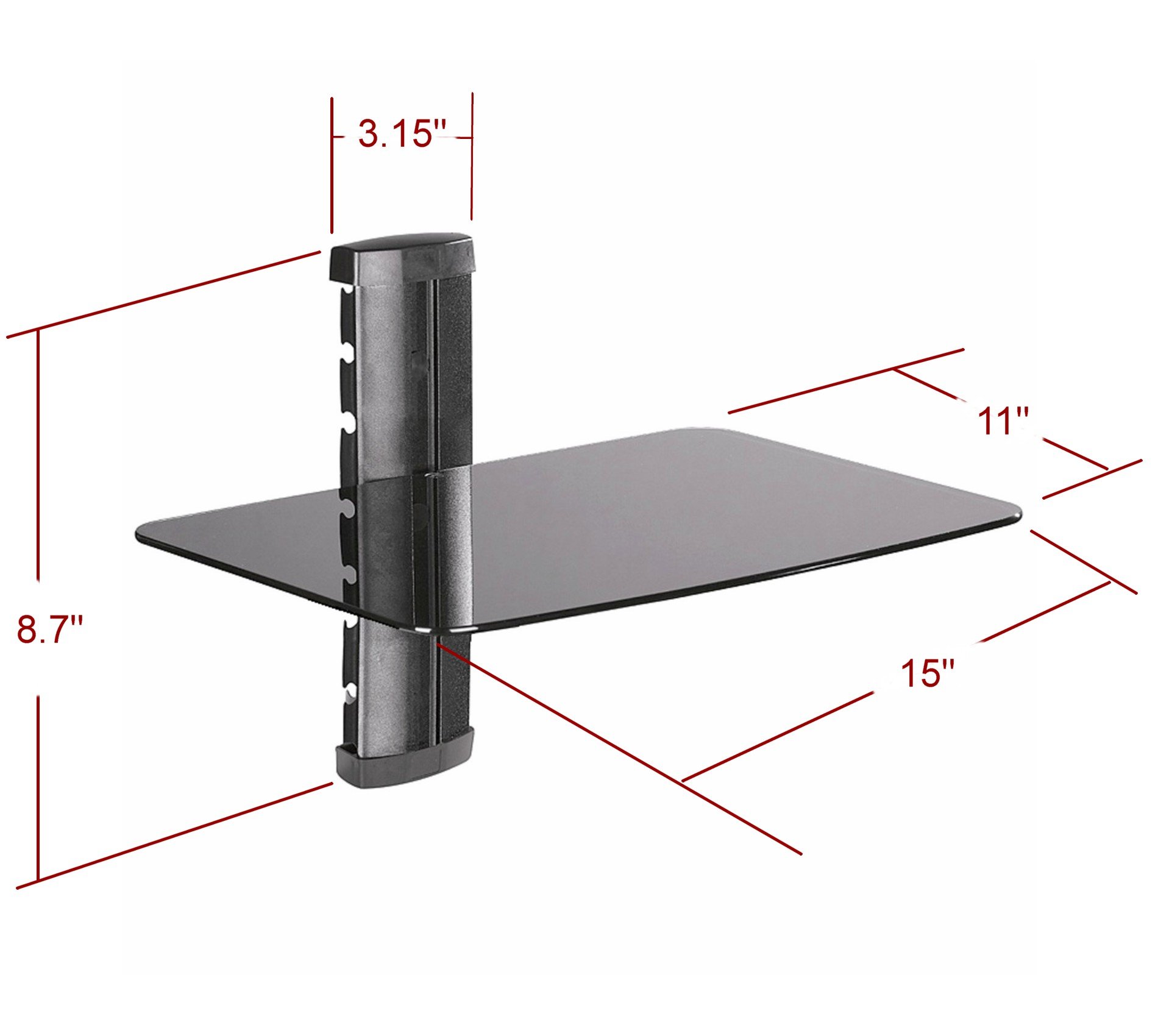 OmniMount Un Estante para Dispositivos A/V