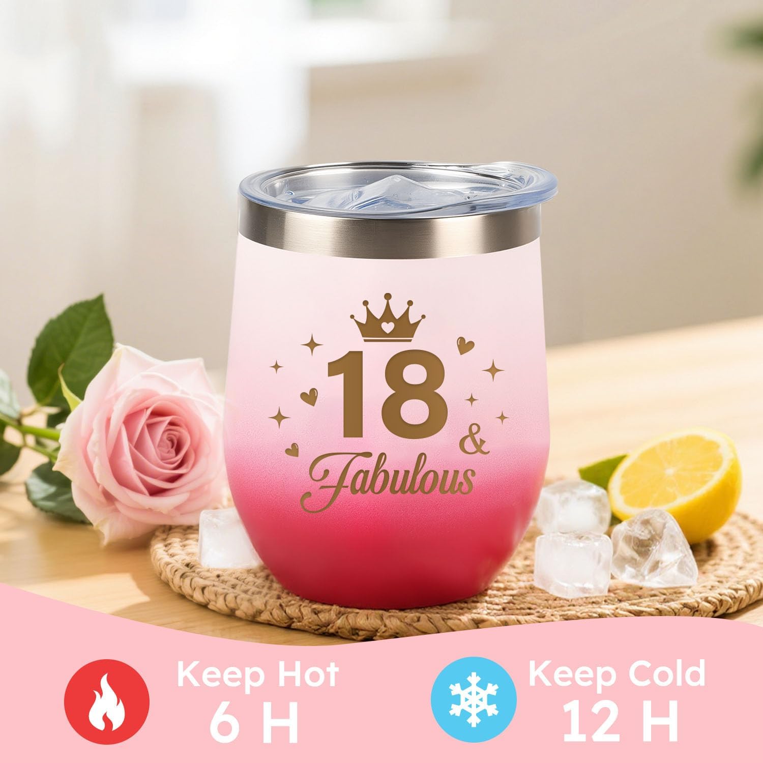 18th Birthday Gifts for Girls, Fabulous 18 Year Old Girl Birthday Gifts Self Care Relaxing Spa Basket 18th Birthday Gift for Her Happy 18 Birthday Gift for Girls, Daughter, Niece, Sister, Bestie - Image 3