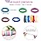 400 PCS Baby Hair Ties - No Damage Elastic Ponytail Holders, Soft Seamless Multicolor Hair Bands for Toddlers and Girls, Baby Hair Accessories (30 Colors)