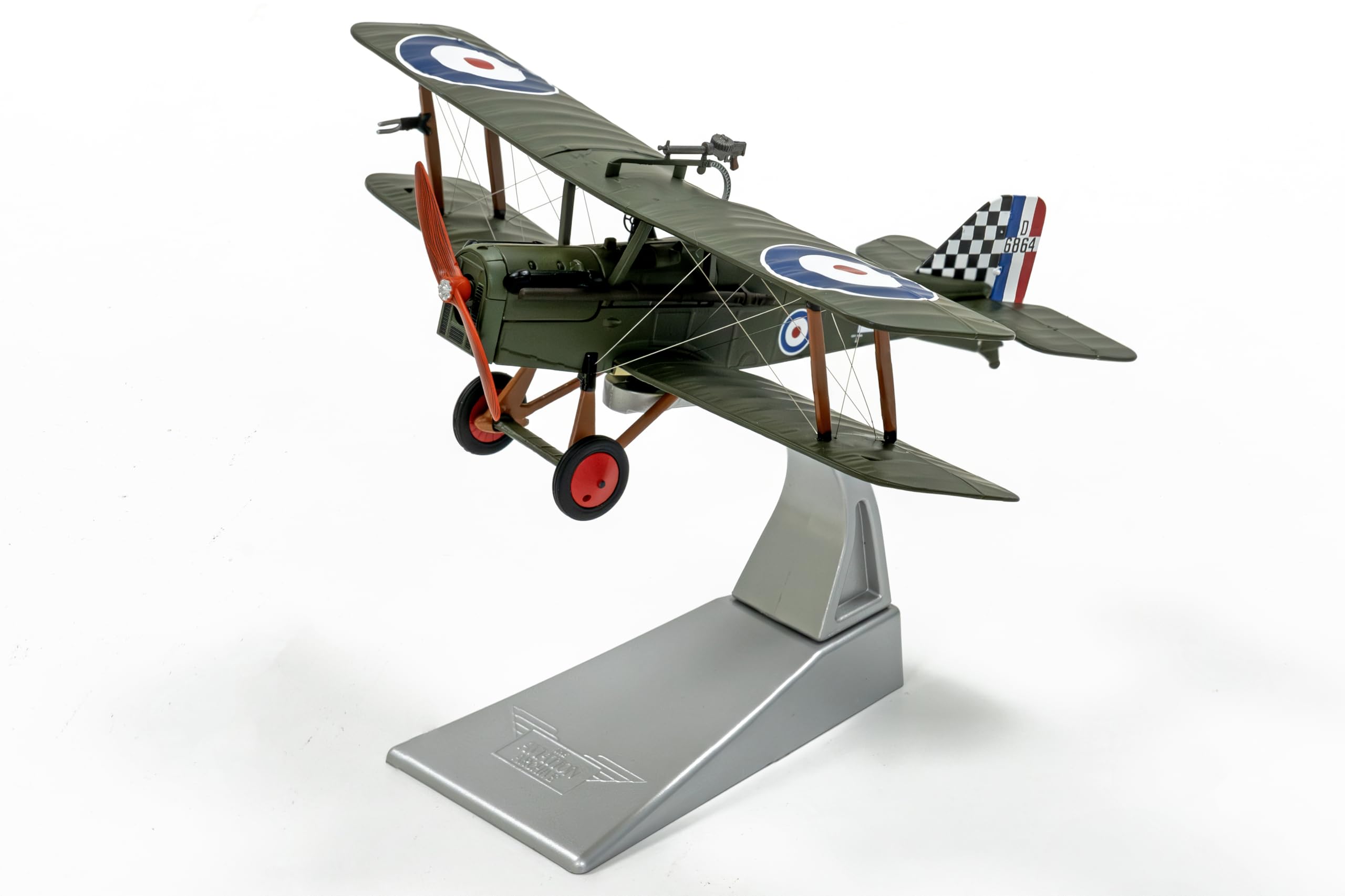 Corgi AA37711 SE5a Doppeldecker RAF Nr 74Sqn – Druckgussflugzeuge und Flugzeugmodelle für Kinder ab 14 Jahren, Druckgussflugzeug – detailliertes maßstabsgetreues Modell für erwachsene Luftfahrtsammler