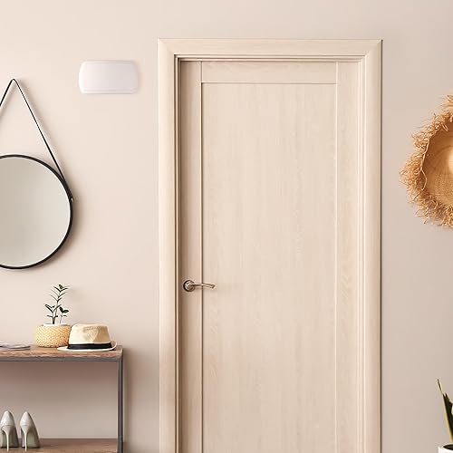 Miniatura 9 de Newhouse Hardware CHM24V - Timbre de puerta con cable blanco de 24 voltios  Timbre de puerta eléctrico para hogares  Campanas de puerta con cable