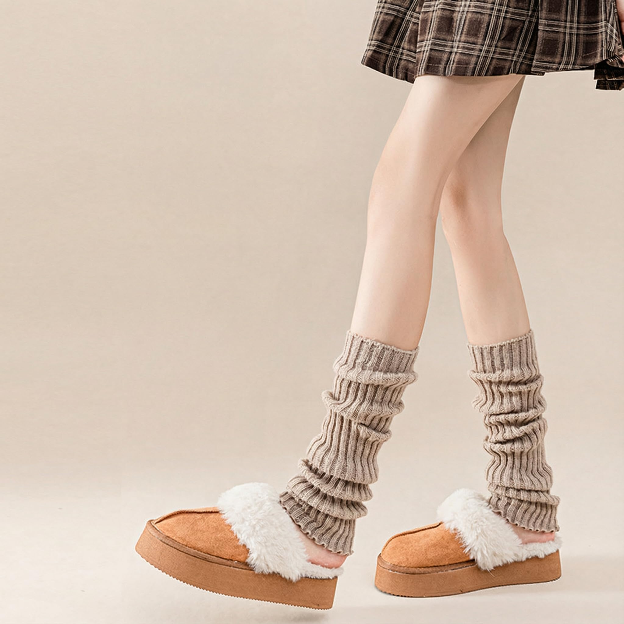 Womens Winter Short Slouch Leg Warmers Yoga Ballet Dance Essentials