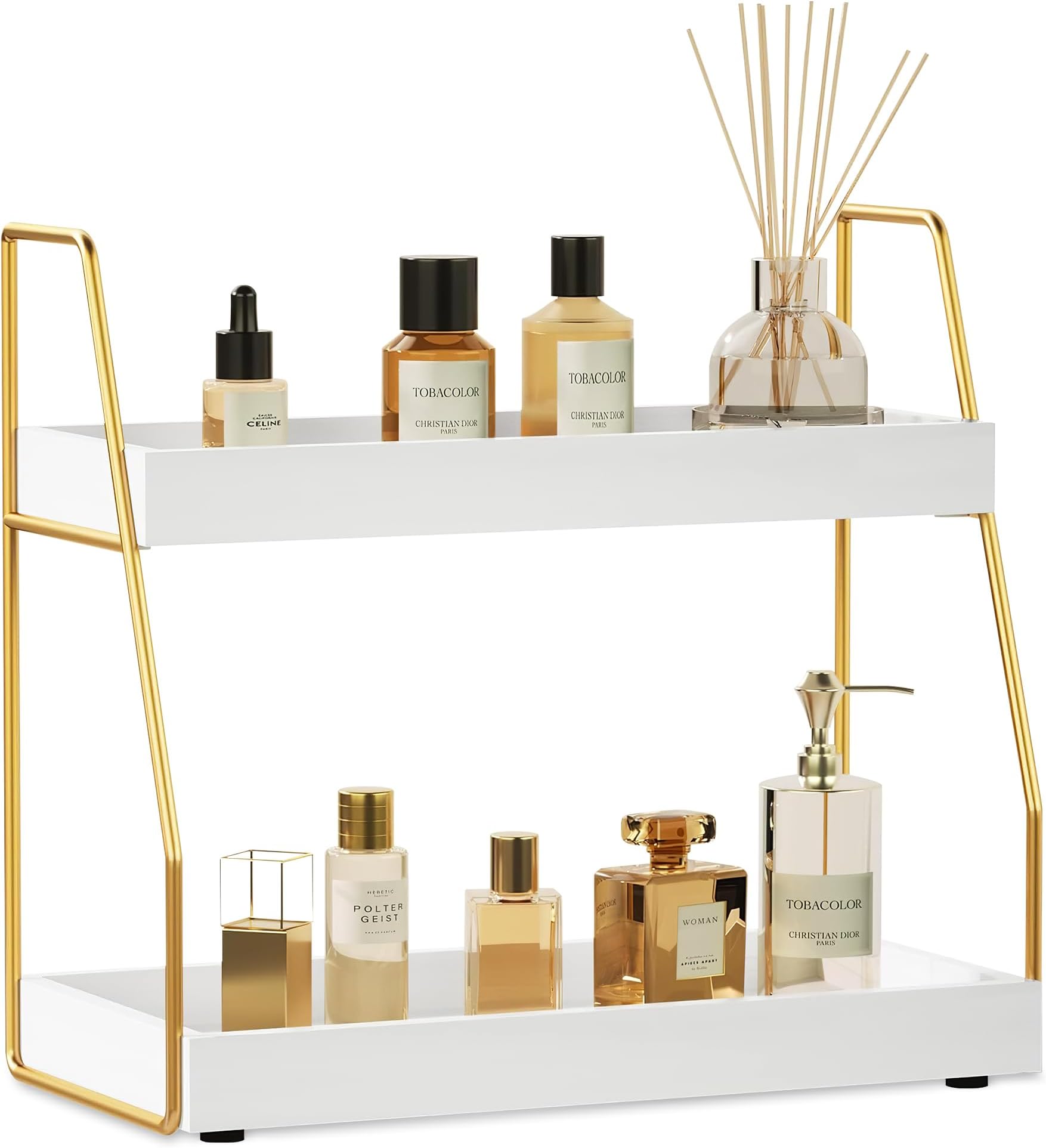 Amazon.com: prime sell Bathroom Organizer Countertop - 2 Tier Bathroom ...