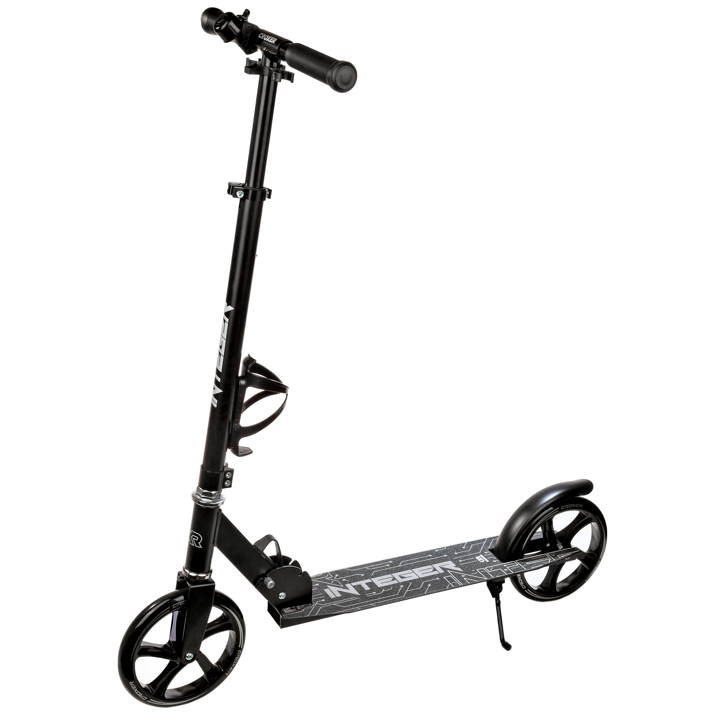 Scooter Kick Scooter City Scooter Catia, Integer 200mm con Timbre y portabotellas