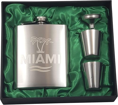Set de regalo Miami Flask