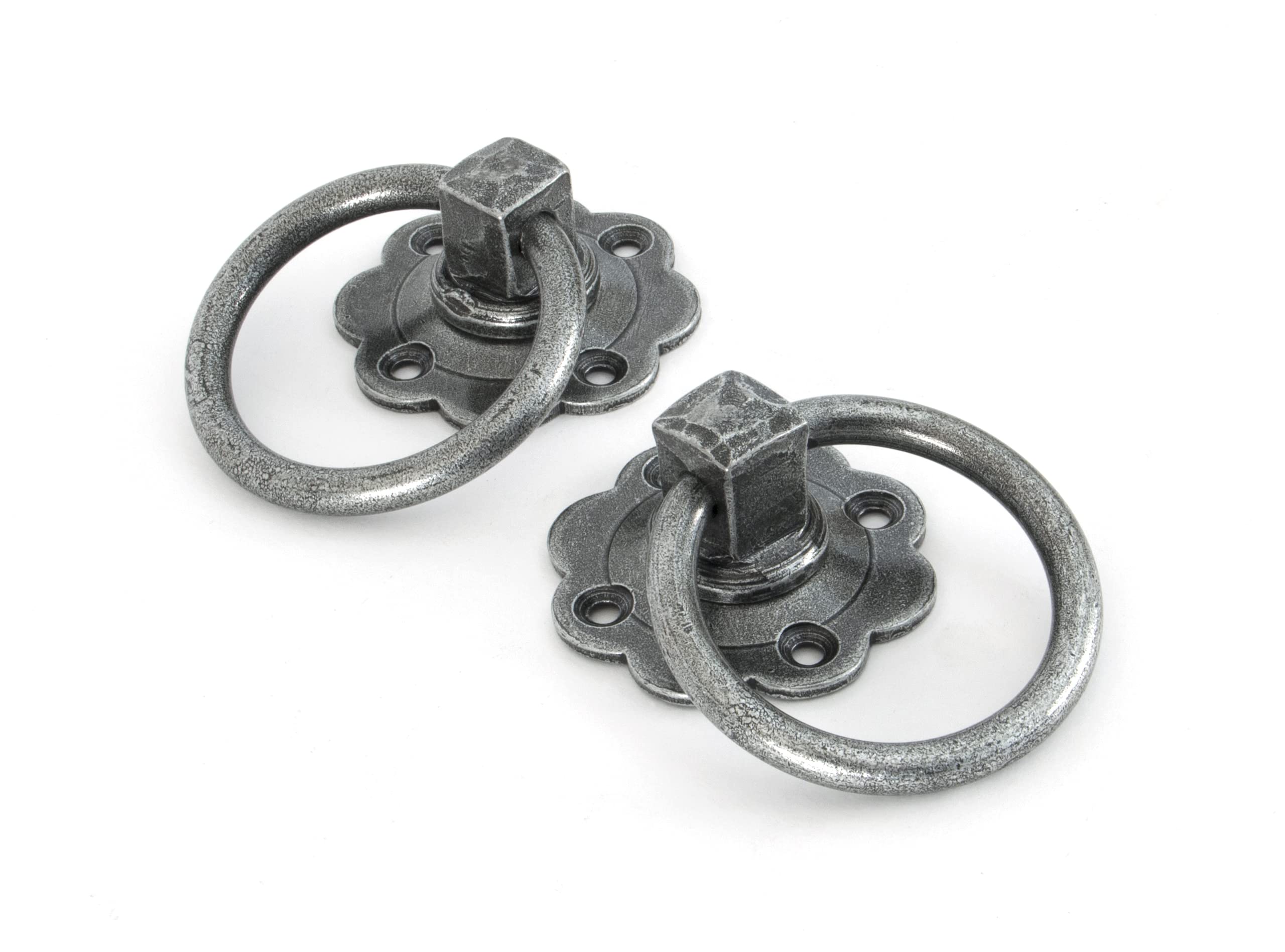 From The Anvil Pewter Patina Pewter Ring Turn Handle Set