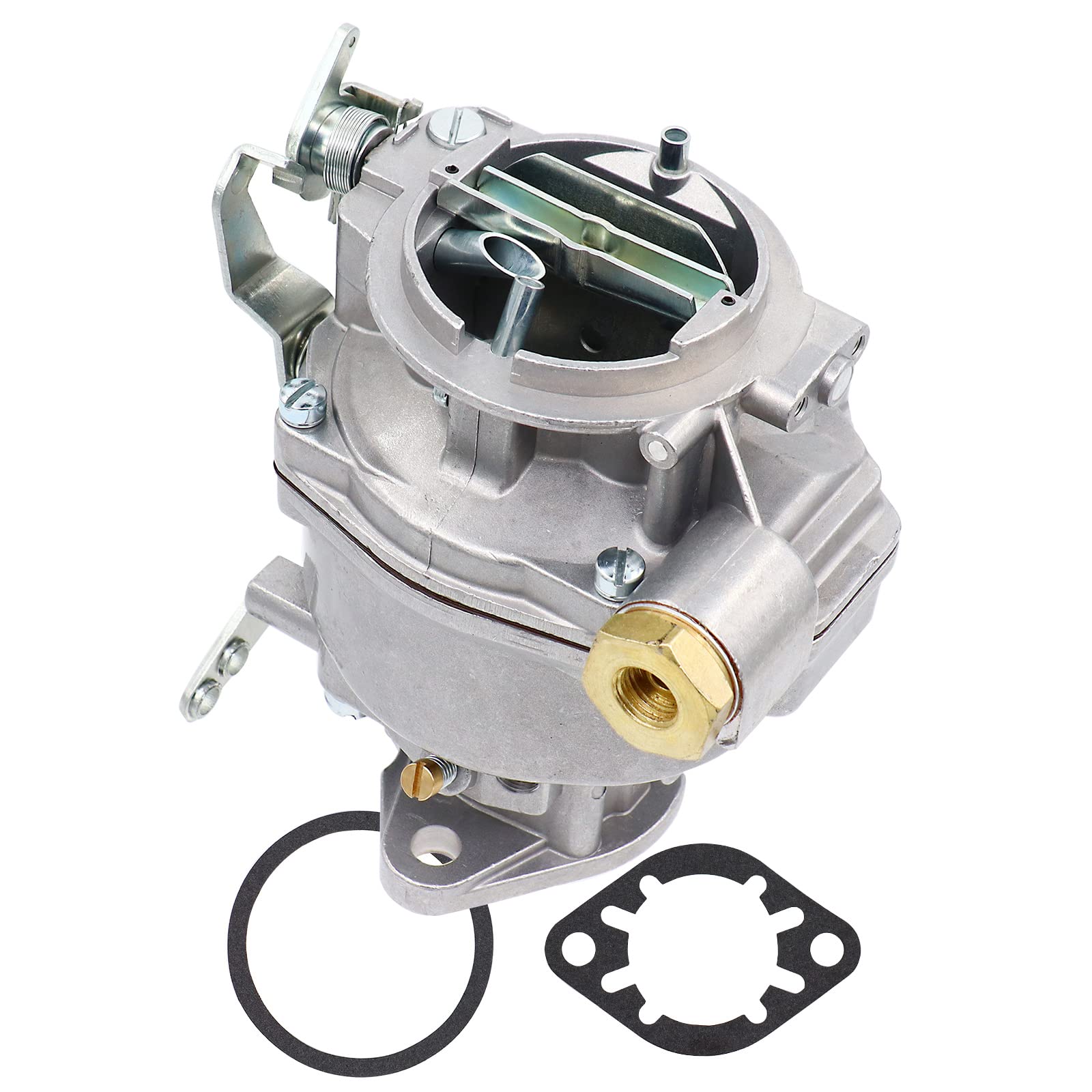 THUNDERMINGO 1 Barrel Carburetor for Rochester 230 250 Engine 1963-1967 Chevrolet GMC C10 Panel Pickup Truck C20 Suburban C30 Pickup 4.1L 4097CC 250Cu 3.8L 3769CC 230Cu,TMG166D