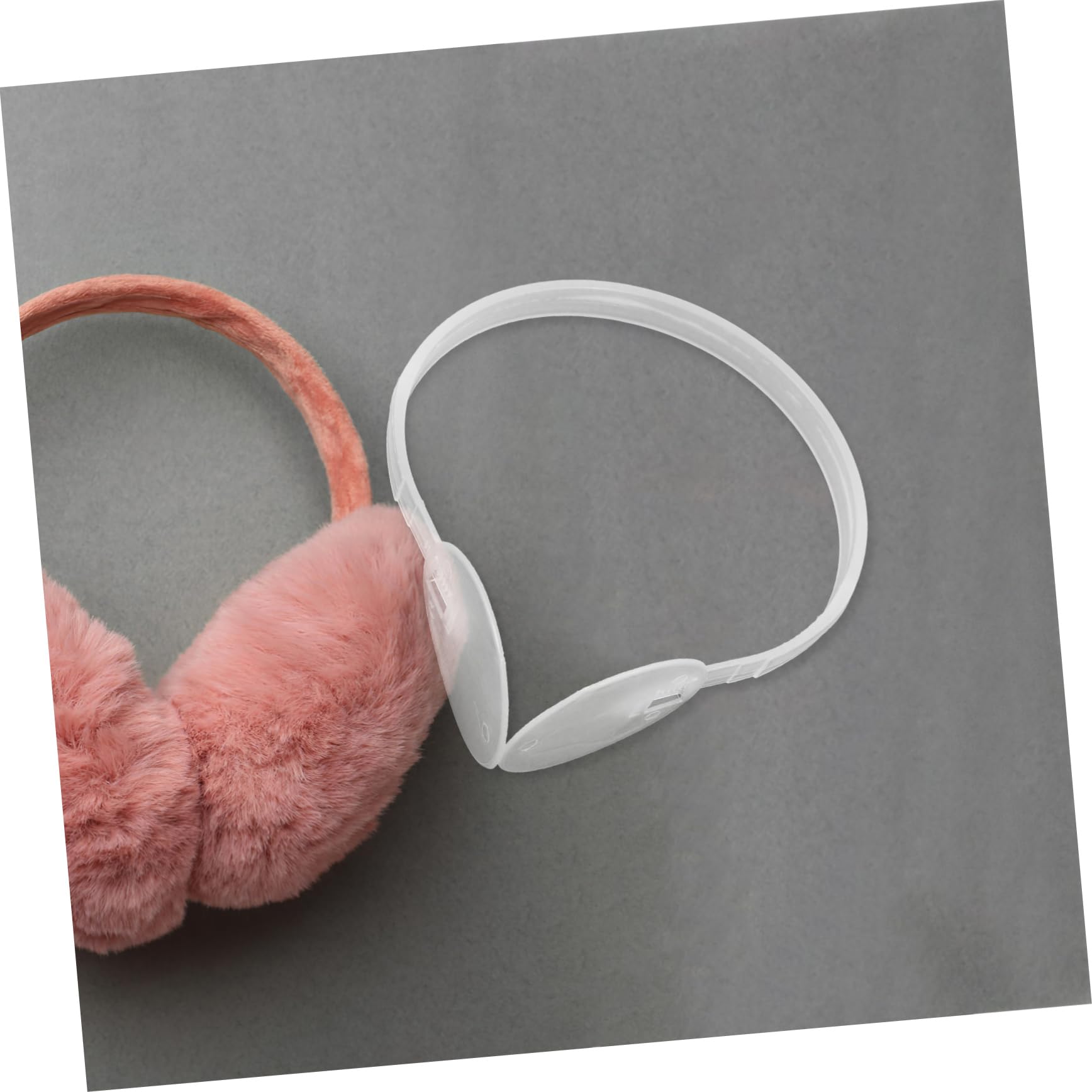 Alipis Accessori Per Maniche Auricolari Auricolare Cuffie Antirumore Per Più Caldo Manicotti Polsini Kit Paraorecchie Telaio Per Paraorecchie Plastica Bianca