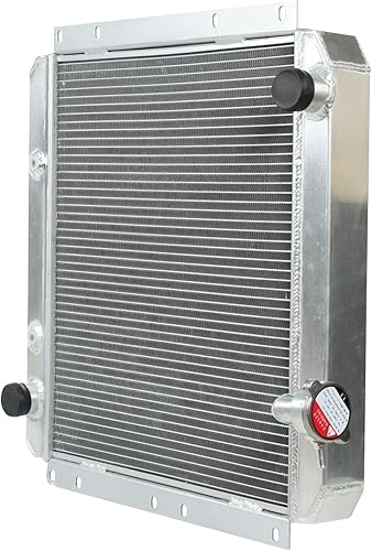 Miniatura 3 de Radiador de aluminio completo de 3 filas compatible con T-oyota Land Cruiser FJ40 FJ45 Series L6 1958-1984