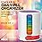MEDca Weekly Pill Organizer, 1 Dispenser, 7 Stackable Multi-Color Compartments Four Times-a-Day - Morning, Noon, Evening, and Bedtime, White, 2-Pack