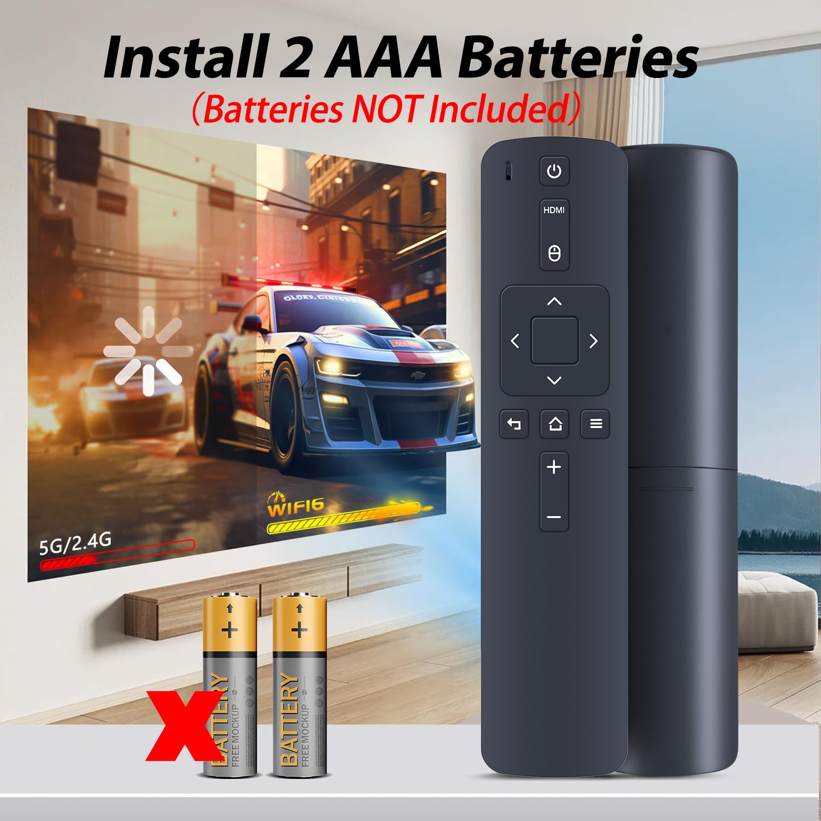 Amazon.co.jp: Anker Nebula Astrプロジェクター用交換用リモコン