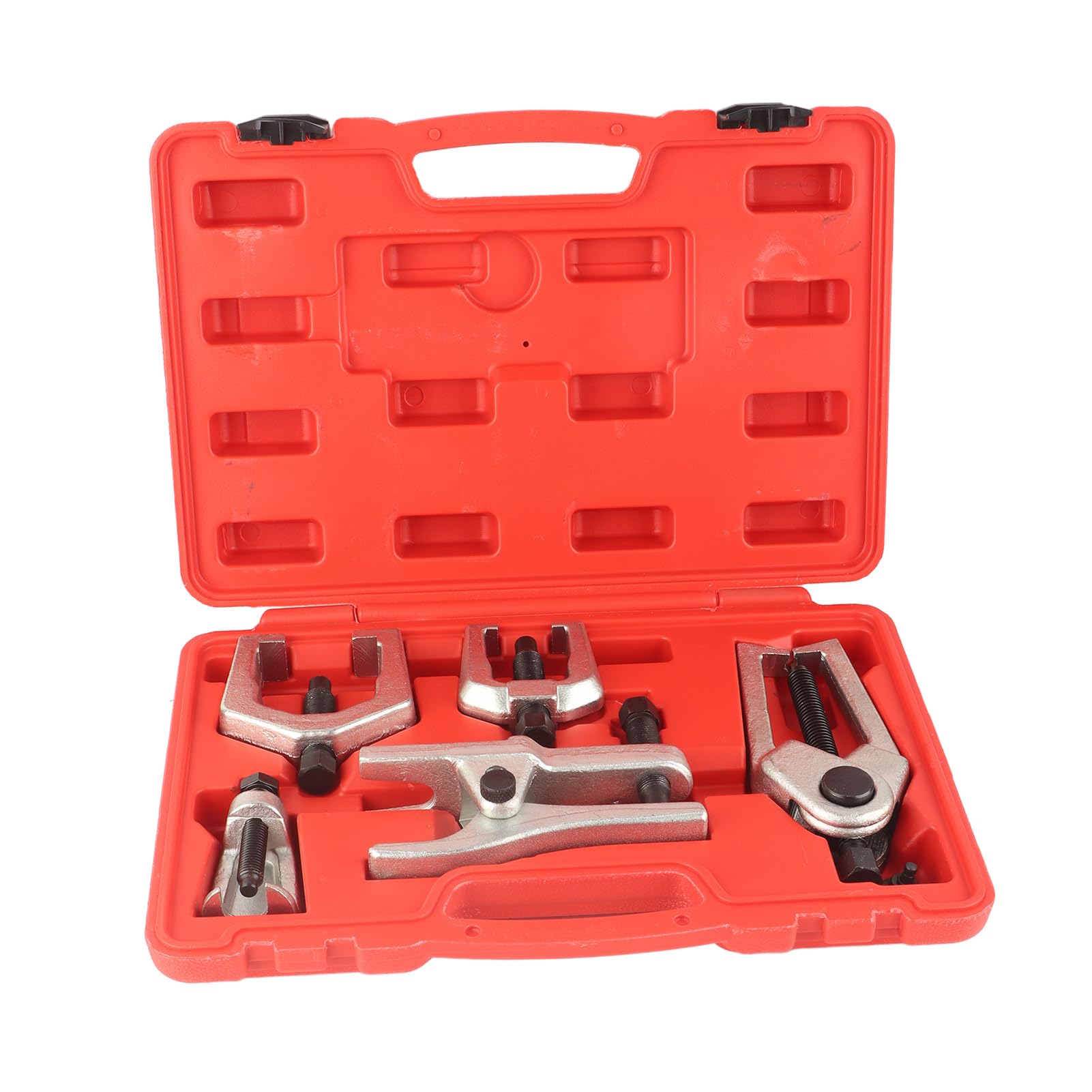 Kit di Servizio Sospensione Anteriore da 5 Pezzi, Set di Estrattori per Giunti Sferici in Acciaio, Facile da Usare per Meccanici e Riparazioni Auto Fai-da-te
