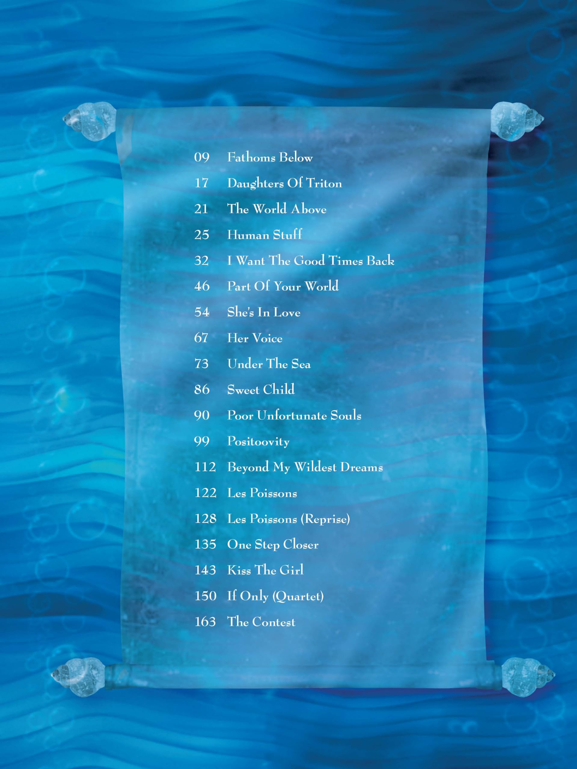 The little mermaid - broadway's sparkling new musical - piano, voix, guitare