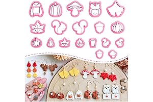 Keoker Polymer Clay Halloween Cutters: Unleash Your Earring-Making Creativity