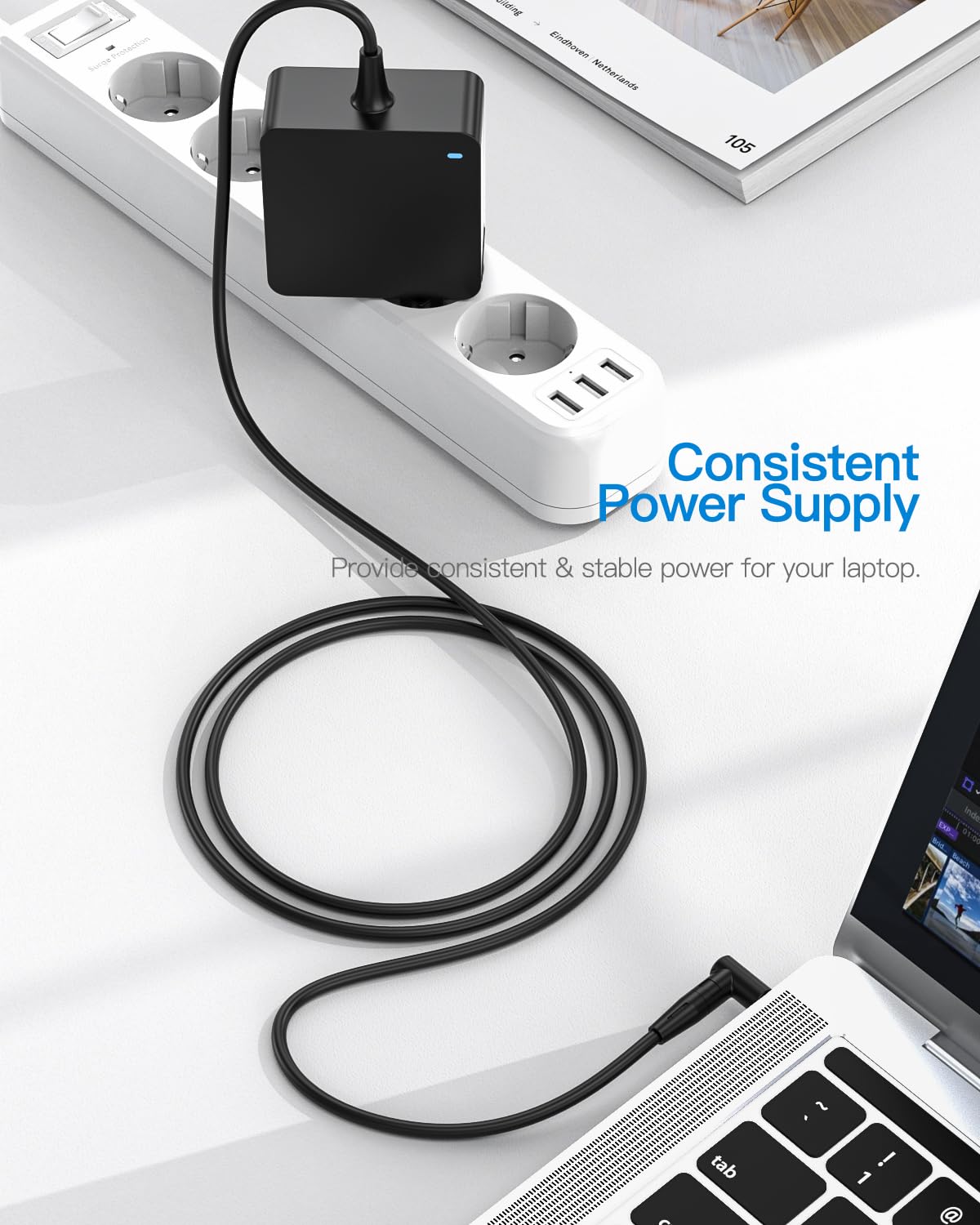 Per MSI Professional S250 Compatibile Laptop Caricabatterie Adattatore - Foto 2