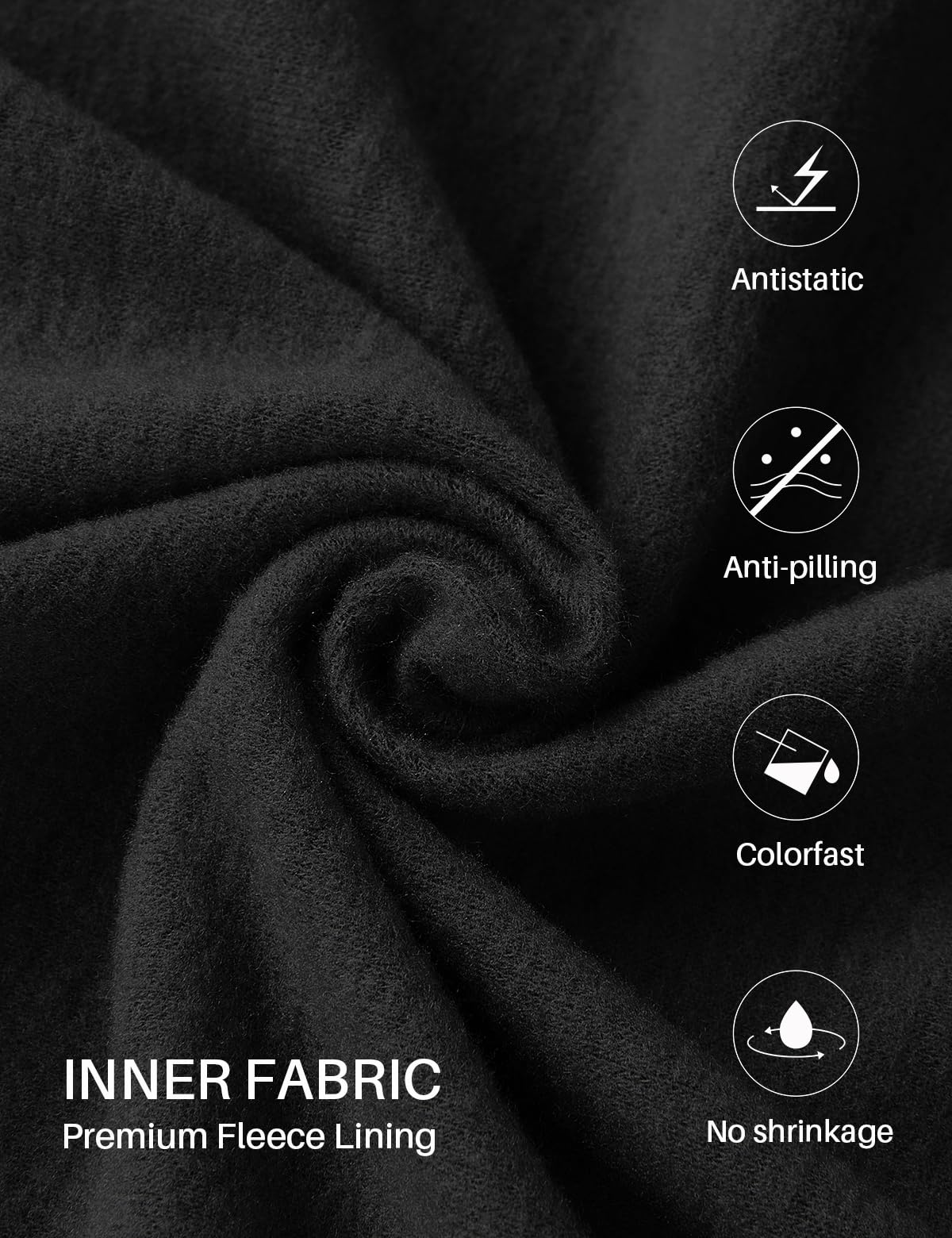 Ensemble de sous-vêtements Thermiques pour Femme avec Couche de Base doublée en Polaire pour Temps Froid