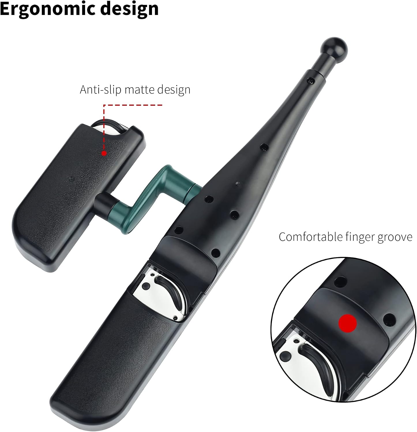 Fishing Rod for Nintendo Switch & Switch OLED Joy Con, FANPL Game Handle Grip Controller Accessories Compatible with Switch Bass Pro Shops: The Strike Championship Edition Enhance Gaming Experience