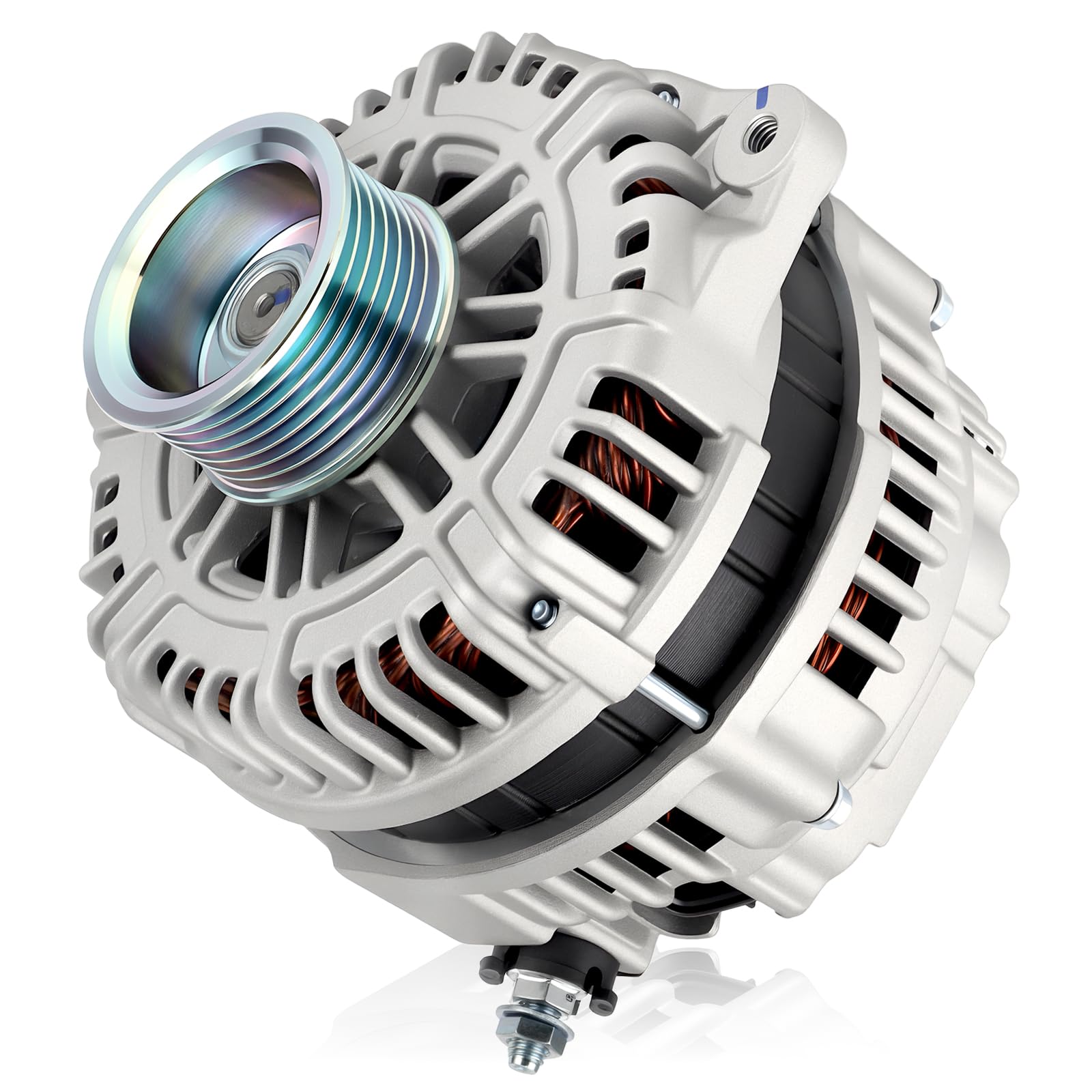 11121 Car Alternators Fit for Nissan Frontier, Pathfinder, Xterra 2005-2007 V6 4.0L Automotive Replacement Alternator 11121N, 23100EA201, LR1110725, 23100EA20B, 23100EA20BR-image-47