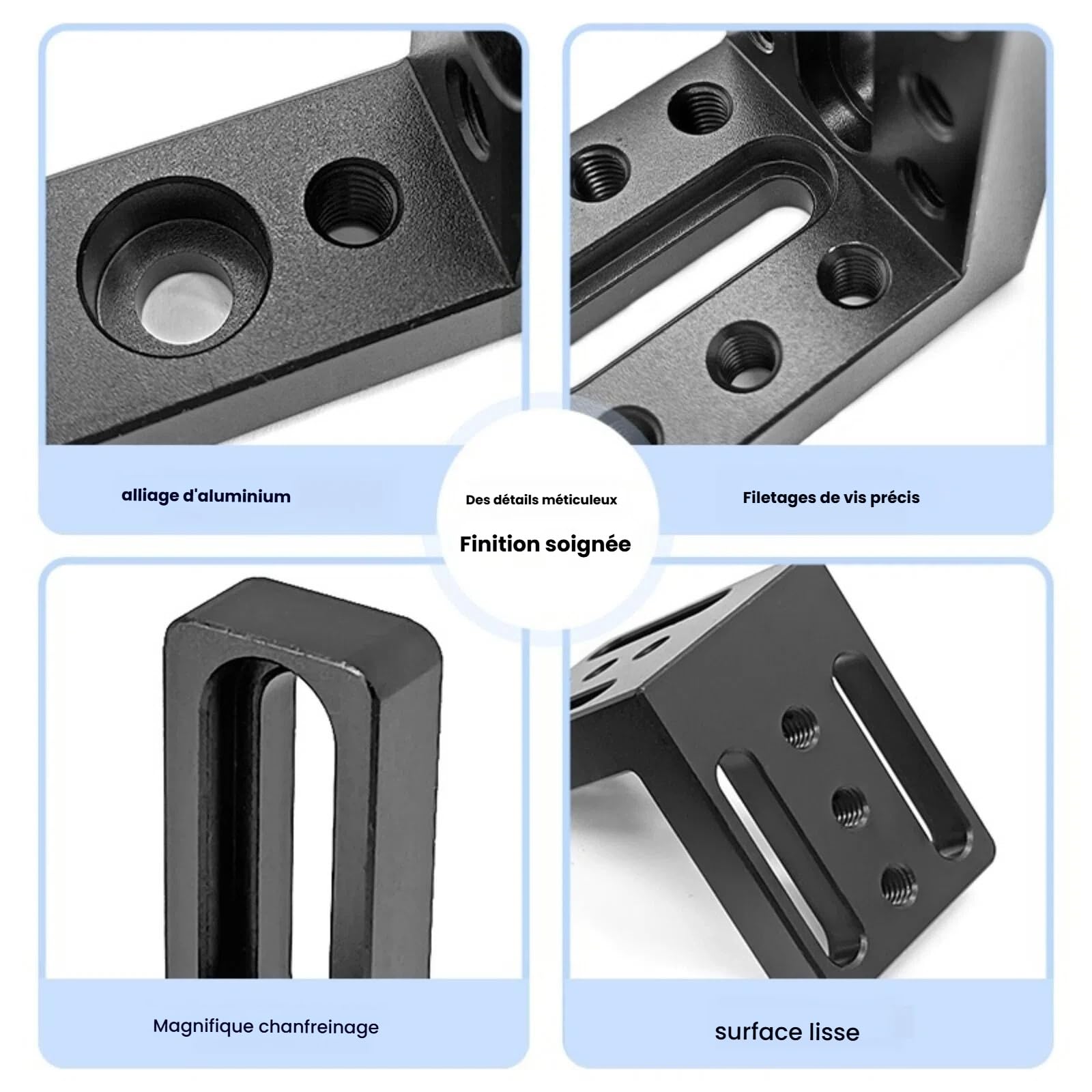 Équerres De Fixation Métalliques Robustes Pour Bois Supports D’Angle En Acier Inoxydable Pour Renforcement De Meubles Armoires Bibliothèques Étagères De Rangement Et Équipements D’Atelier(Style1)