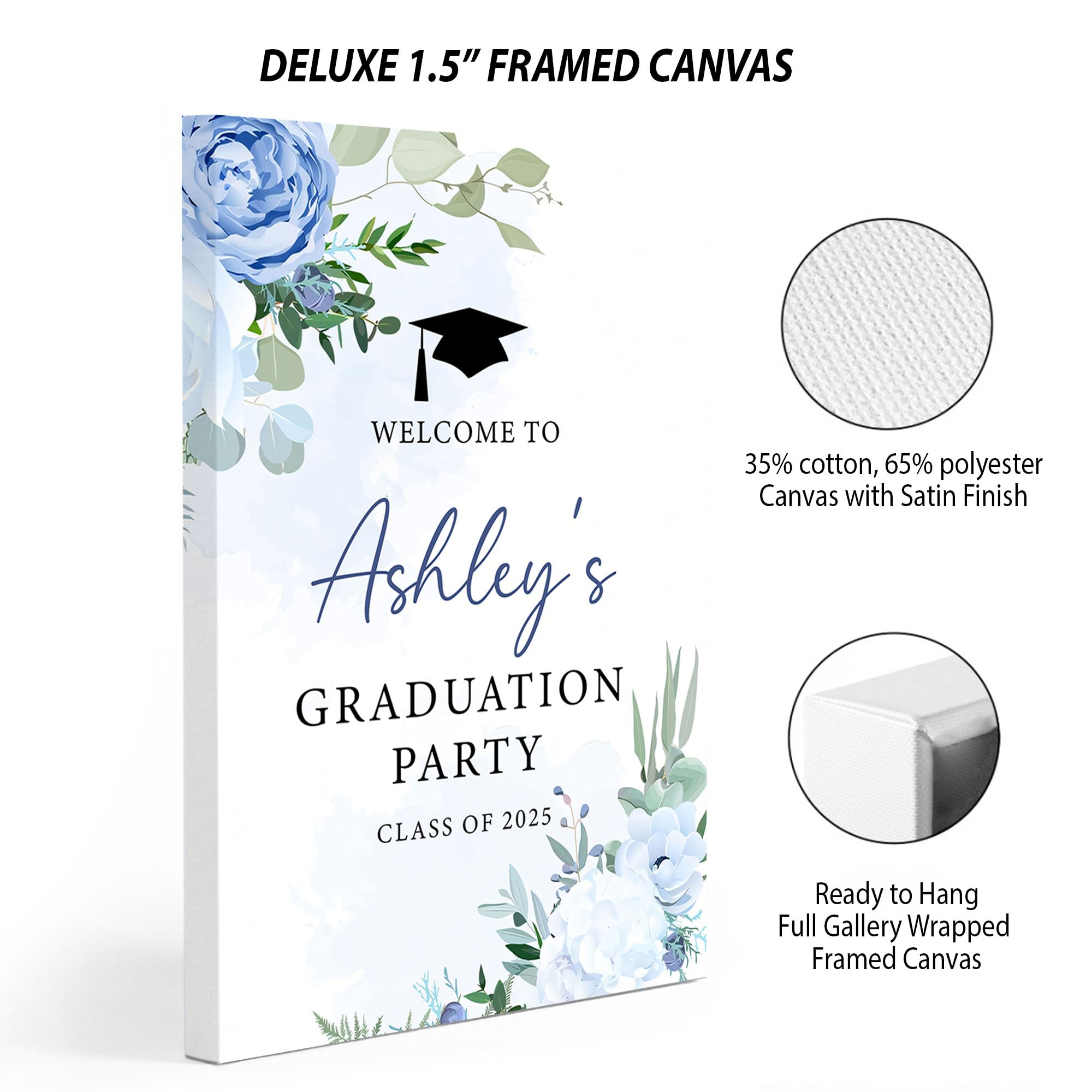 2024 Graduation Yard Signs Boho Graduation Yard Banner - Floral ...