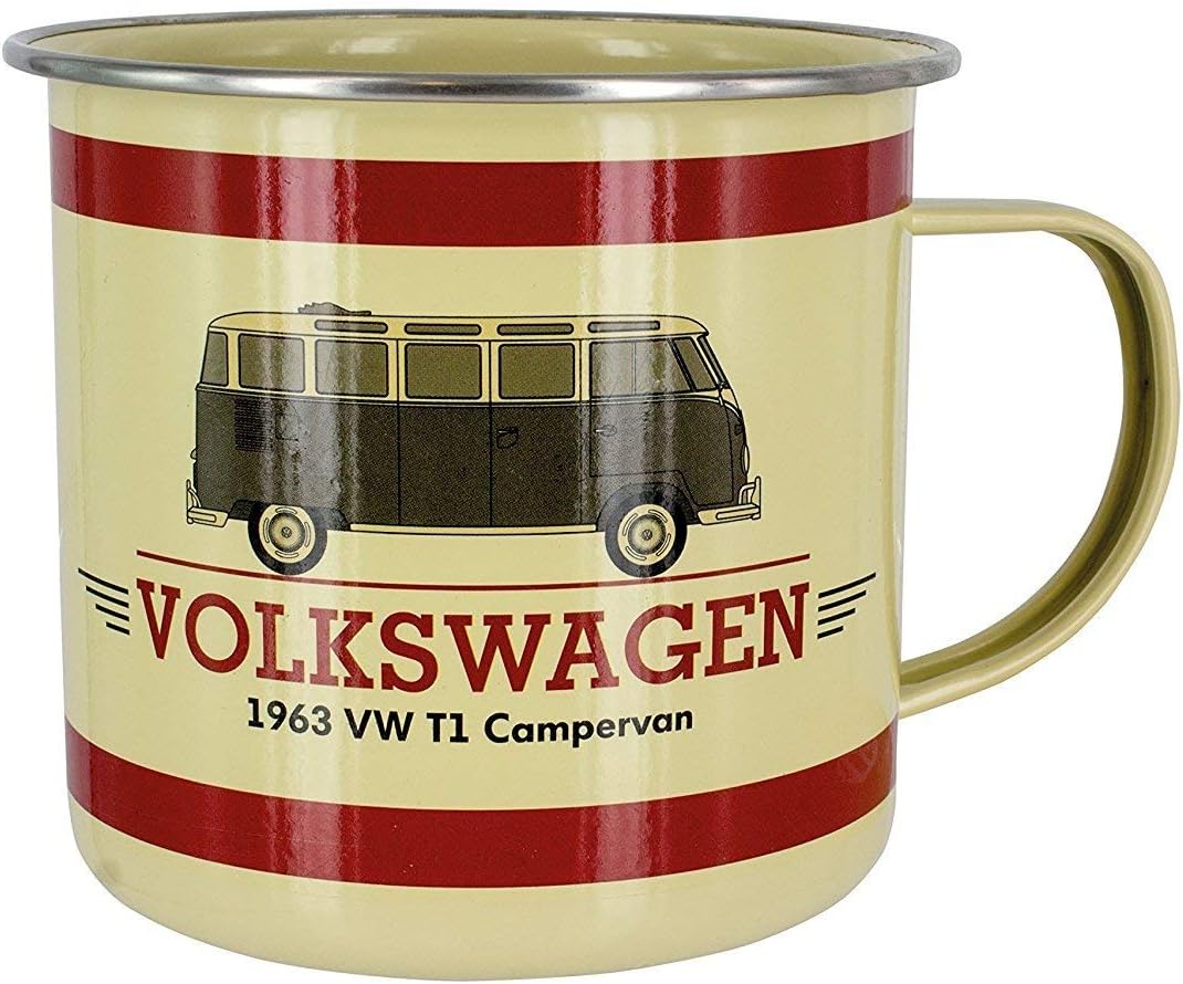 Paladone Volkswagen Bus VW Campervan Enamel Coffee Mug