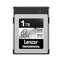 Lexar Professional CFexpress 4.0 Type B Silver Series 1TB, scheda Tybe B fino a 3600MB/s