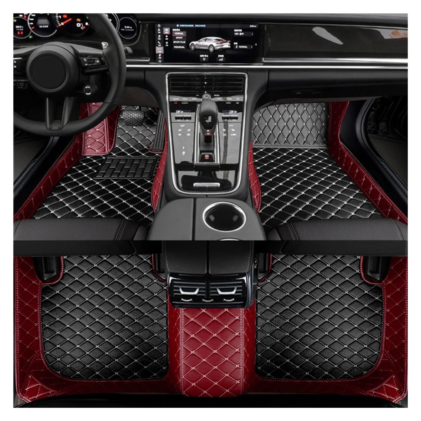 Tapis de Sol de Voiture Personnalisé A6 4G2 Imperméable Idéal Famille et Trajets Quotidiens 2012