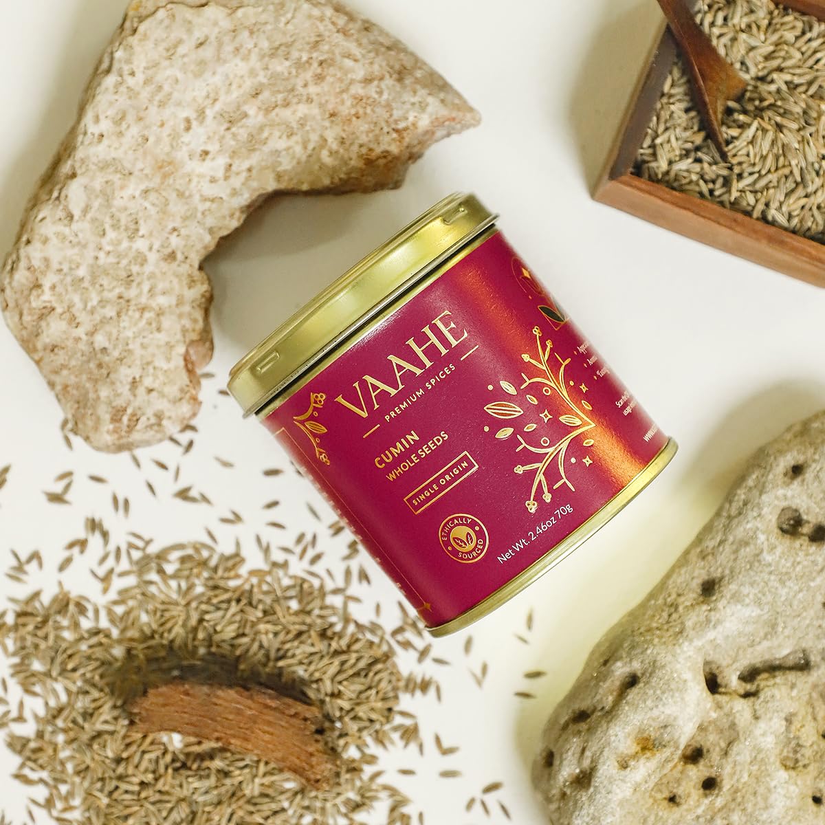 See full amazon price history chart for VAAHE Premium Cumin Whole (Jeera) | Single Origin (Rajasthan) | Freshly Packed | 100% Pure and Natural | Premium Tin Box (70 gm) VAAHE Premium Cumin Whole (Jeera) | Single Origin (Rajasthan) | Freshly Packed | 100% Pure and Natural | Premium Tin Box (70 gm) (B0D9P5MN92) Amazon Price History, Amazon Price Tracker