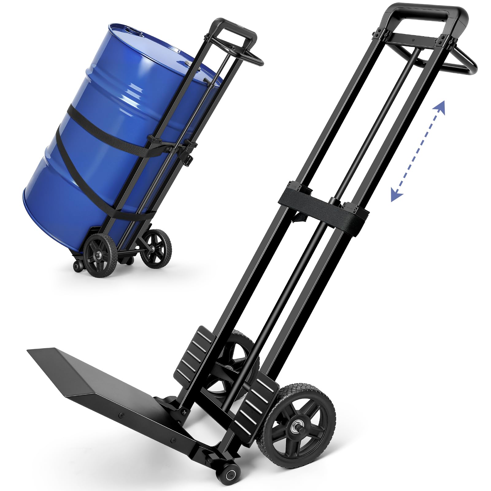 Photo 1 of KEDSUM 55-Gallon Drum Dolly with Wheels, 600 lb Capacity