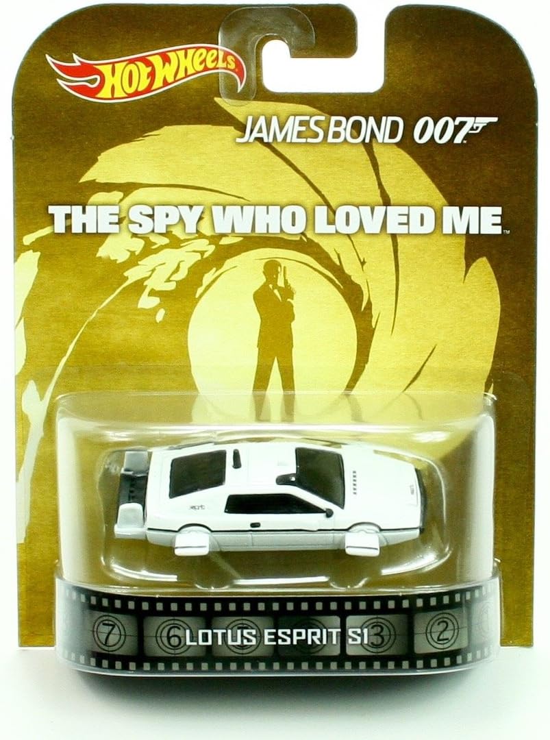 Hot wheels James Bond 007 Lotus Esprit S1 Rare boat car retro entertainment the spy who loved me
