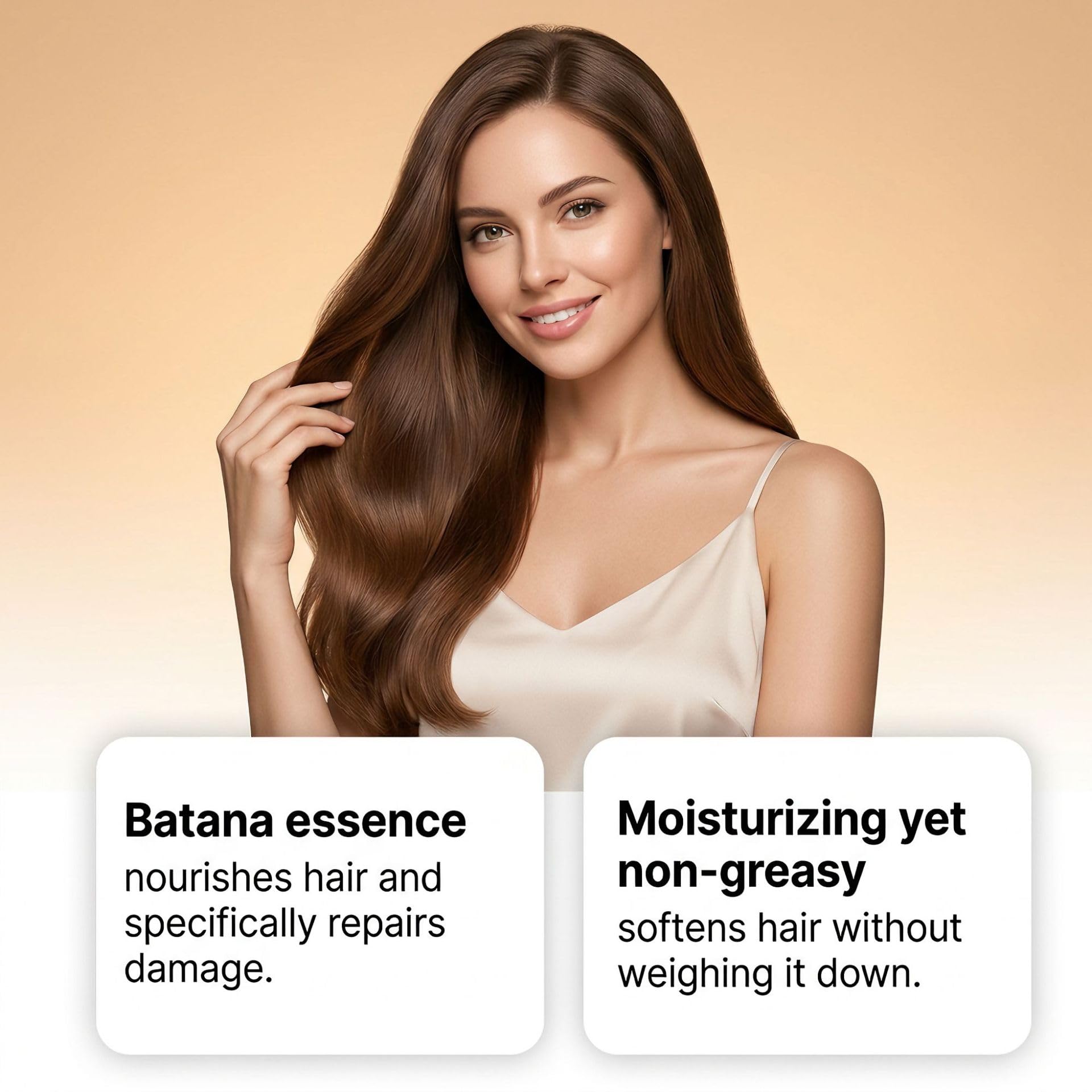 Maschera Nutriente per Capelli all'Olio di Batana, Trattamento Nutriente Profondo per la Cura del Cuoio Capelluto,Pasta di Olio di Batana,Crema Idratante Riparatrice per Capelli Crespi Ricci (5pcs)