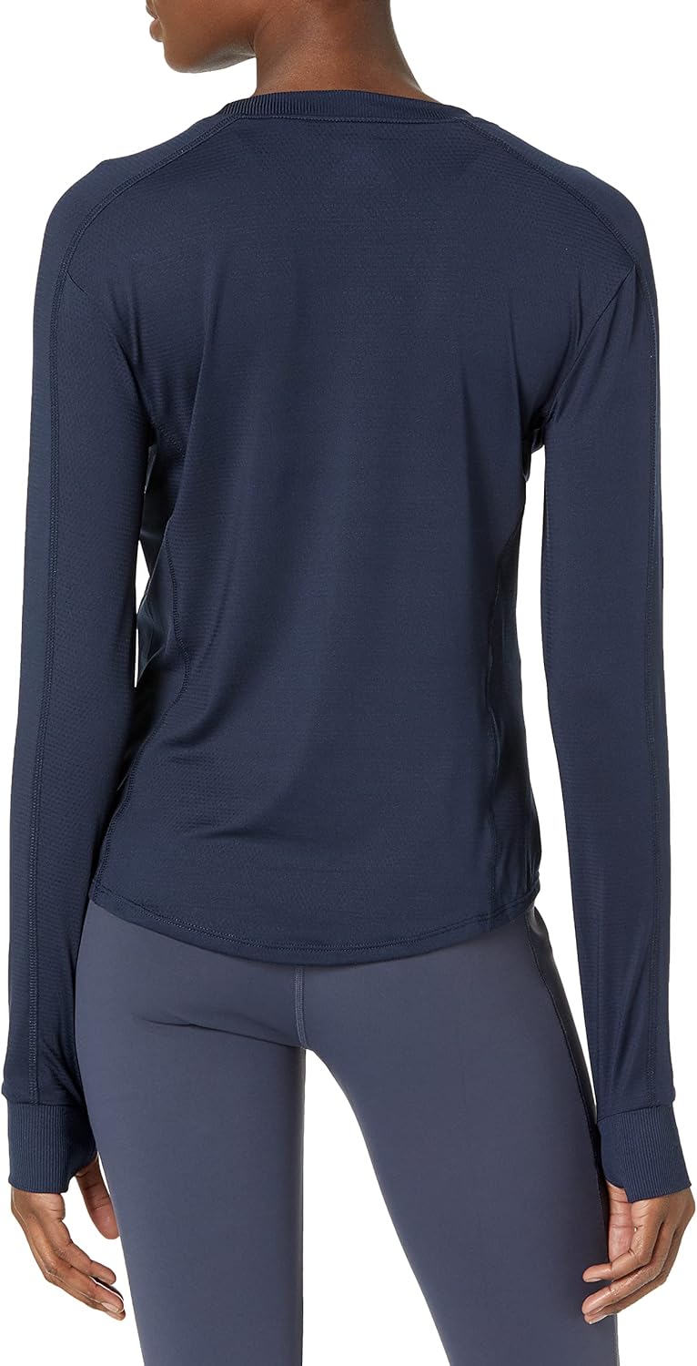 Spalding Women's Active Fitted Long Sleeve Sport Shirt