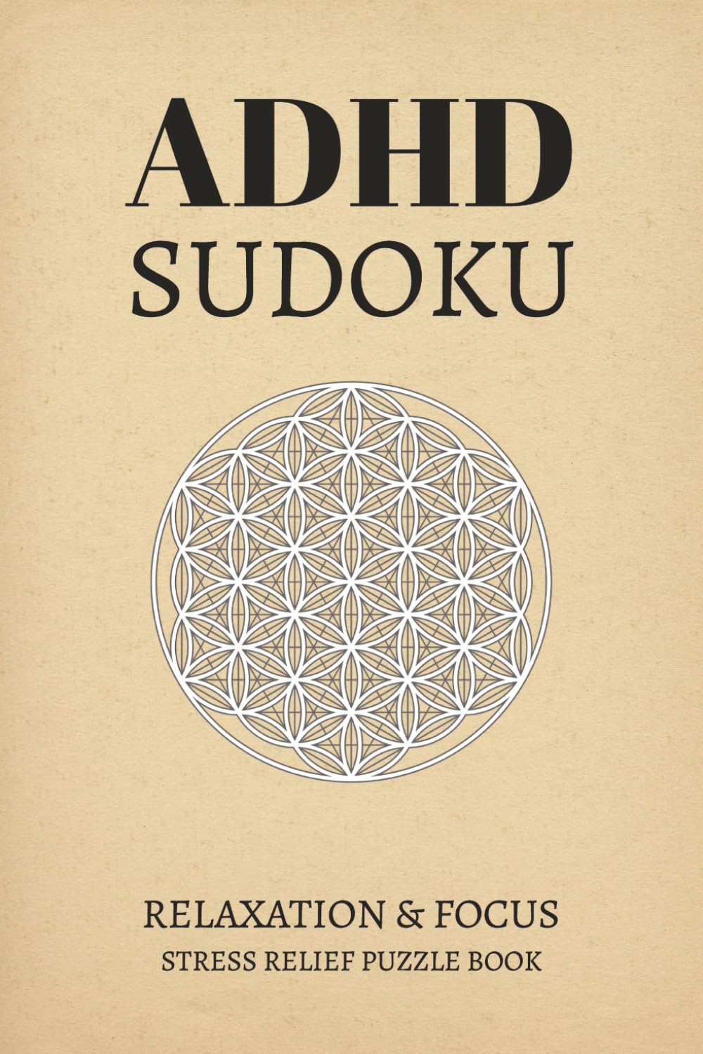 ADHD sudoku puzzle book: Sudoku puzzles for ADHD | Help calm the mind, relax and focus | 6x9 inches, 110 pages | 50+ puzzles | solutions included