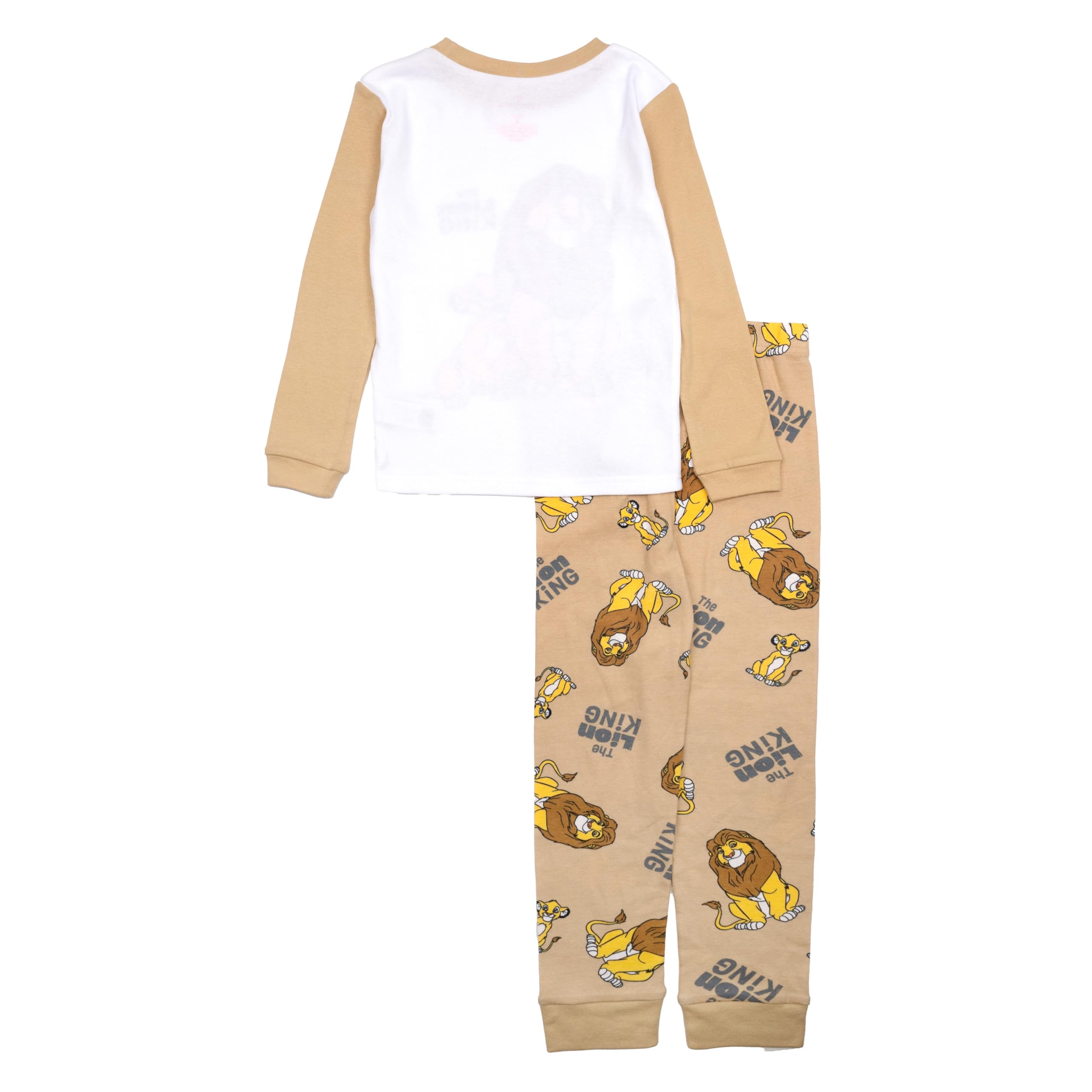 Disney Jungen Pyjama-Set, eng anliegende Passform, Baumwolle, weich und niedlich für Kinder
