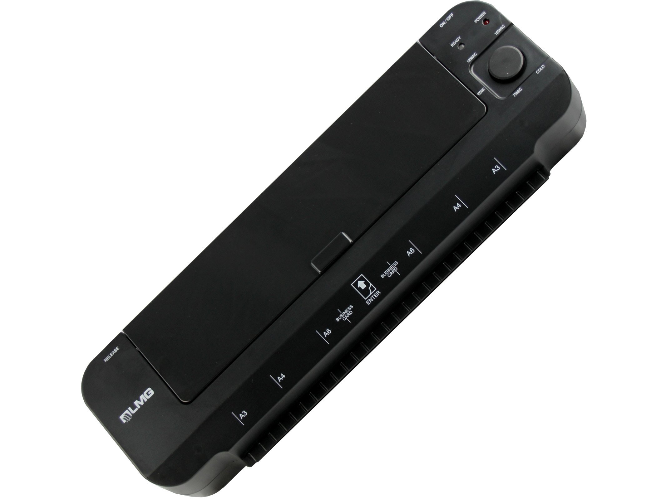 LMG | Plastificatrice Premium per documenti fino a A3 – Laminatore veloce con tempo di riscaldamento estremamente breve di 1-2 minuti, veloce e moderno fino a 2 x 150 MIC, anche laminazione a freddo