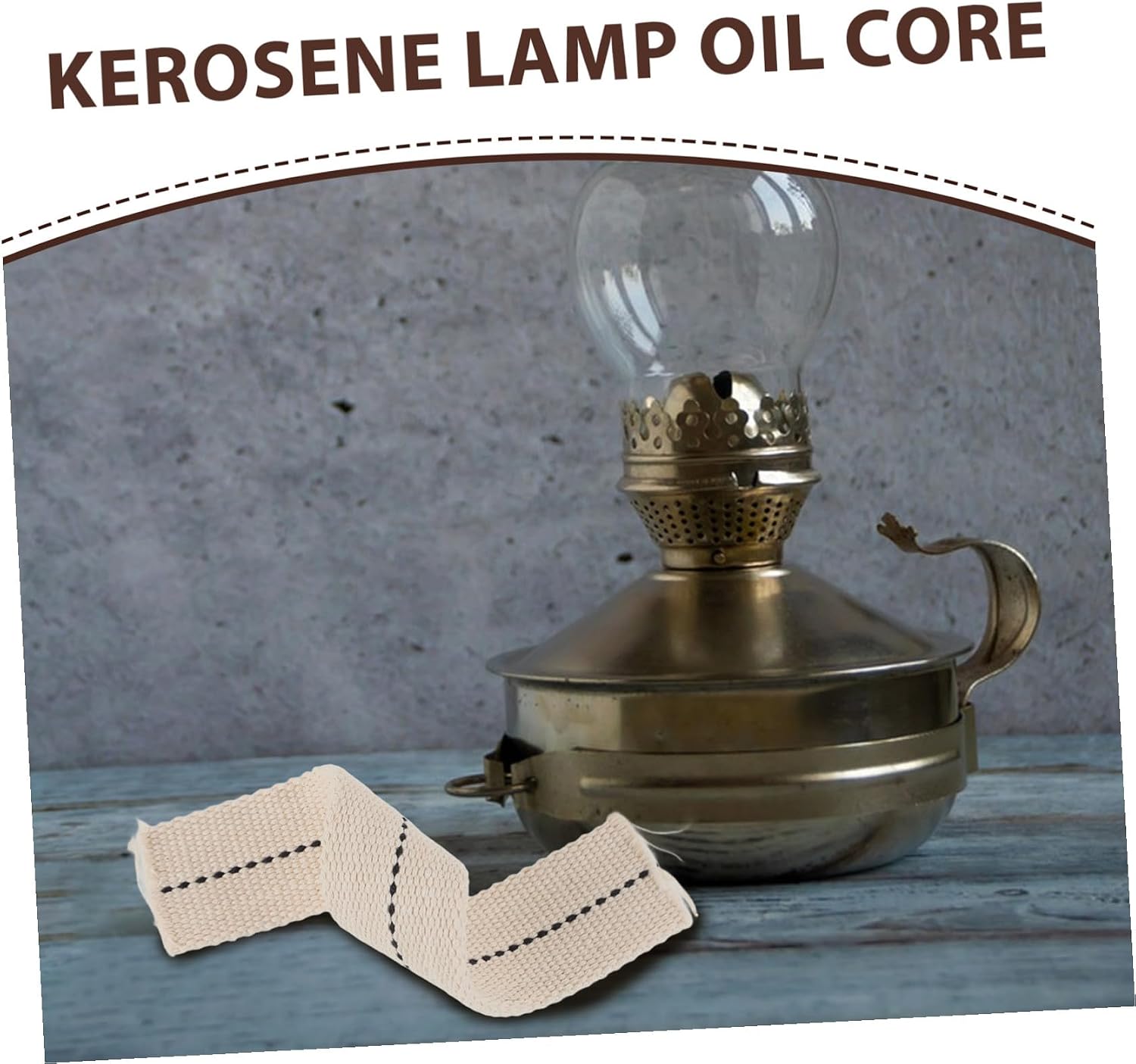 POPETPOP Cotton Oil Lamp Wick for Kerosene Lanterns for Tea Ceremonies and Efficient Flame for Daily Use