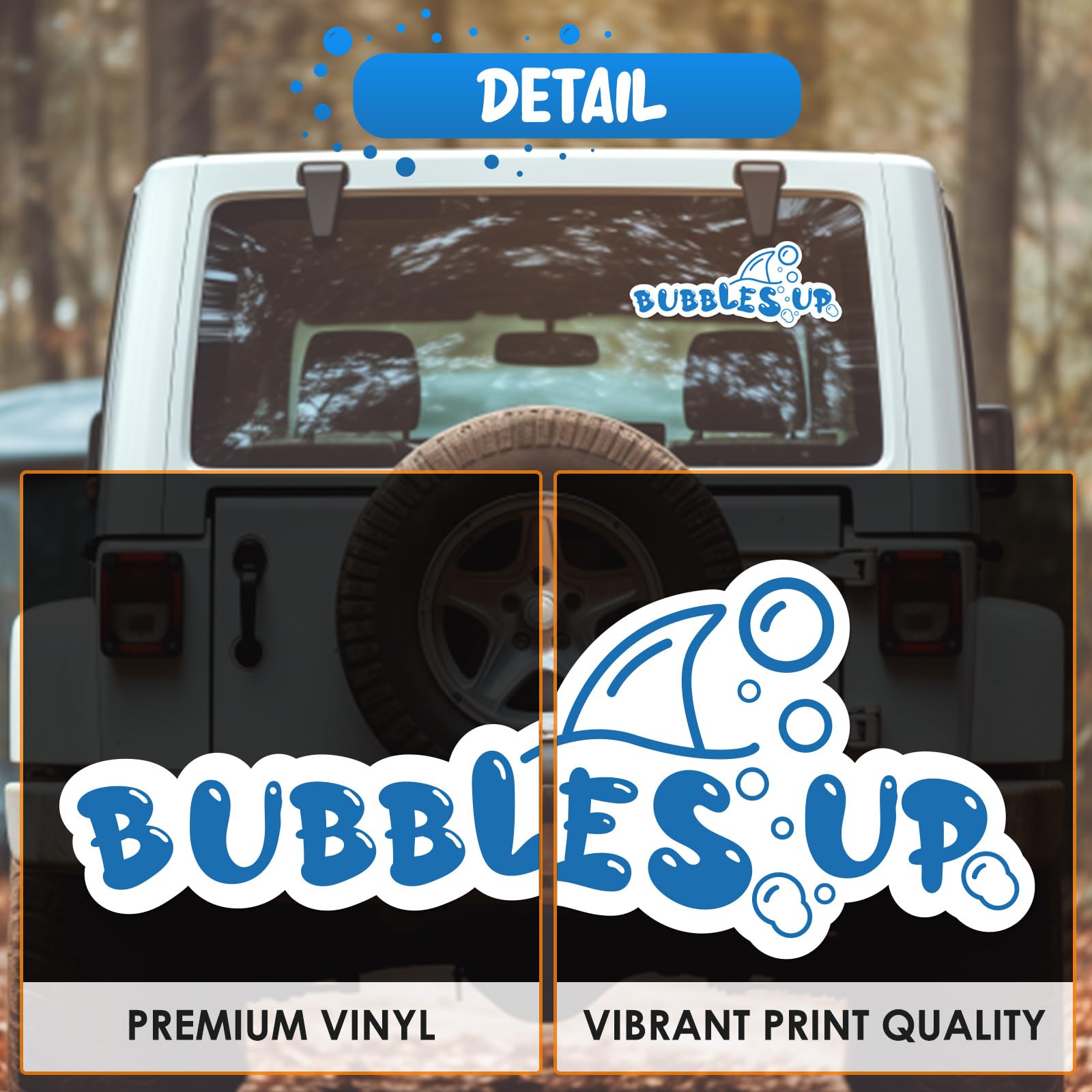 10pcs Bubbles Up Music Decal Stickers - Waterproof Vinyl Decals For Car, Laptop, Phone, Bike & Windows