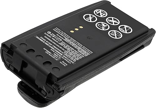 Miniatura 2 de Synergy Digital Batería de radio de 2 vías, compatible con radio Harris BT-023436-001 de 2 vías, (iones de litio, 7.4 V, 2900 mAh), ultra alta