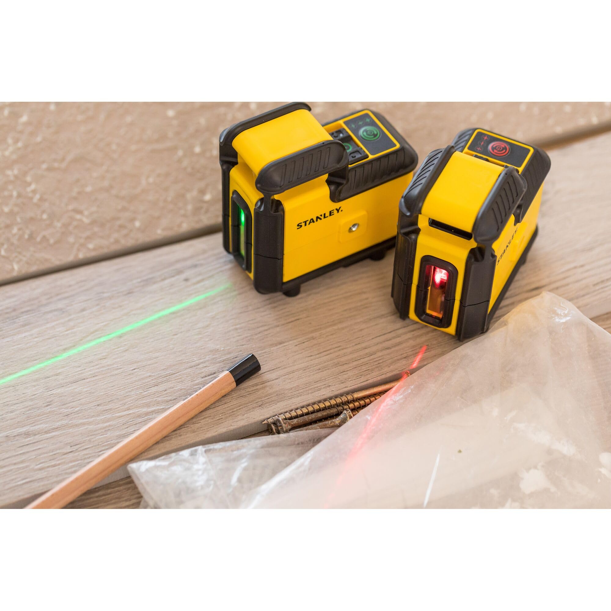 STANLEY STHT77594-1 Livella Laser CROSS360 Raggio Verde