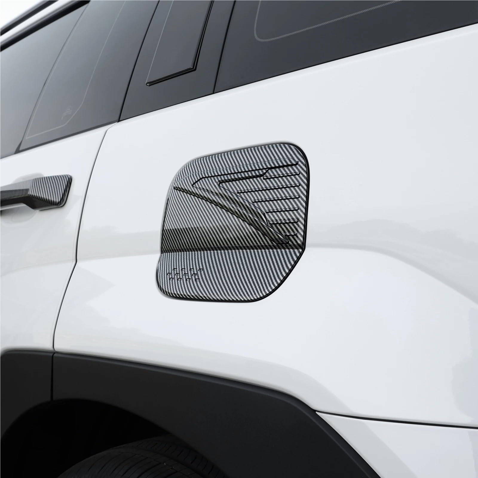 Korek wlewu paliwa Akcesoria zewnętrzne Pokrywy zbiornika Korek wlewu oleju samochodowego Pokrywa korka paliwa Pasuje do Hyundai Santa Fe MX5 2025 Szczelny Korek Wlewu Paliwa(Black)