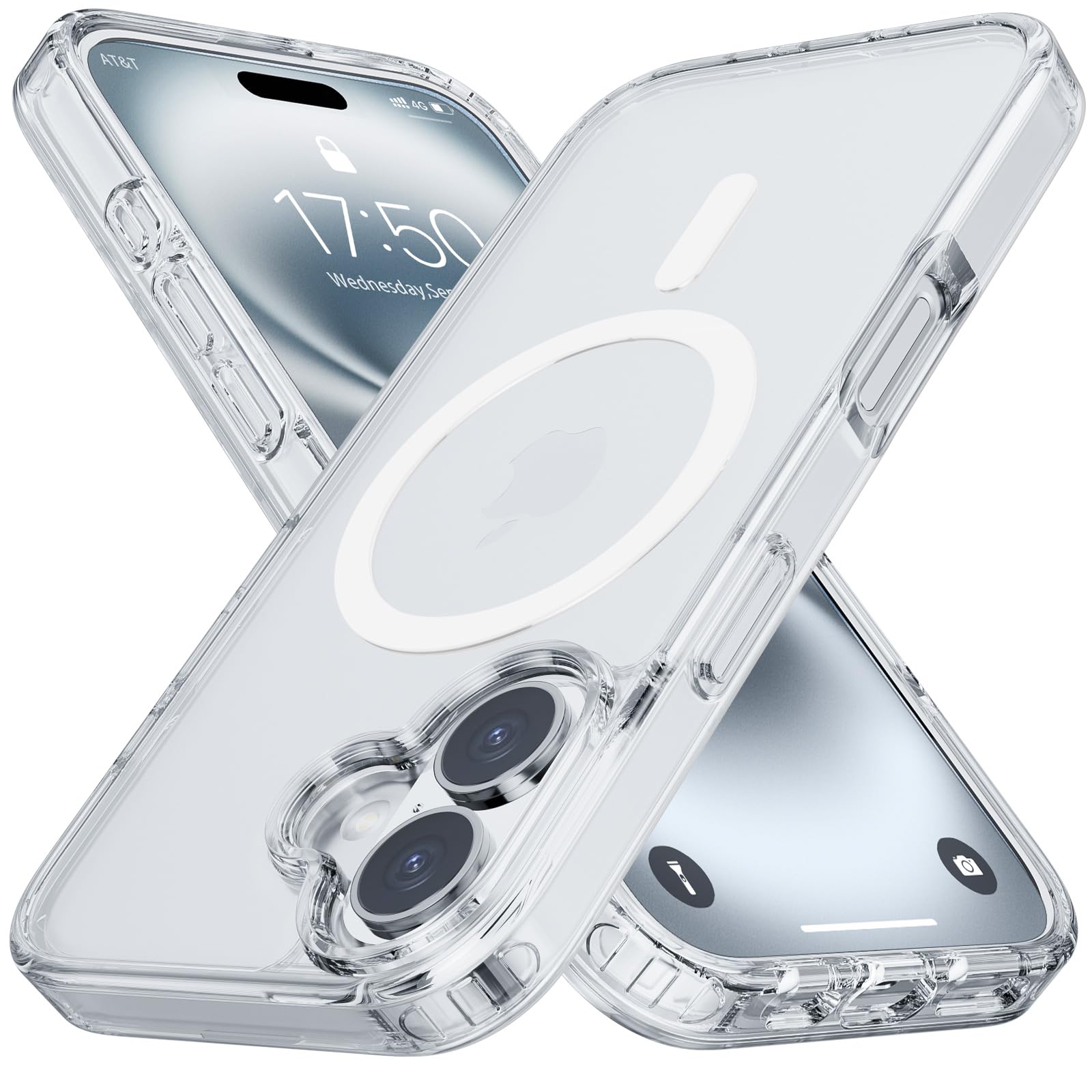 Amazon.co.jp: 【極めて透明・薄く、耐衝撃性】WHTMM iPhone 16 Plus